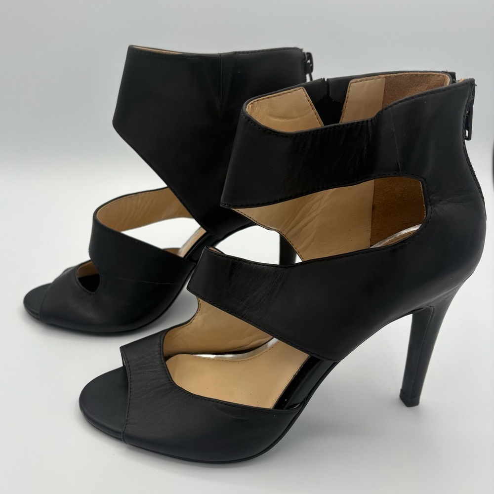 Jessica Simpson Black Strappy Heels